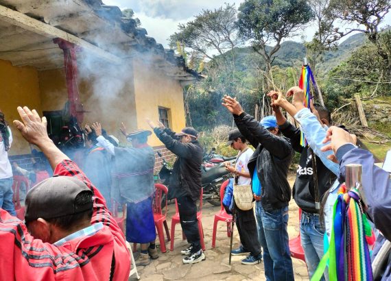 Visita de los Pueblos: Guampia, Nasa, Pastos y contexto Cali,