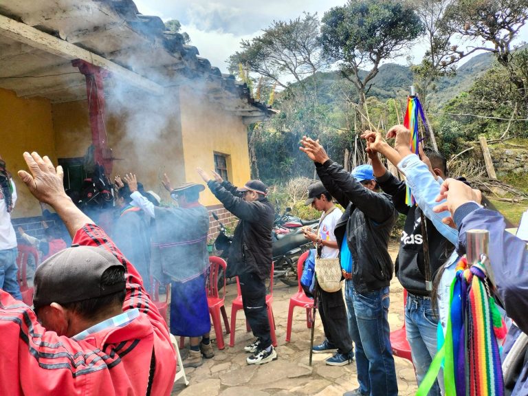 Visita de los Pueblos: Guampia, Nasa, Pastos y contexto Cali,